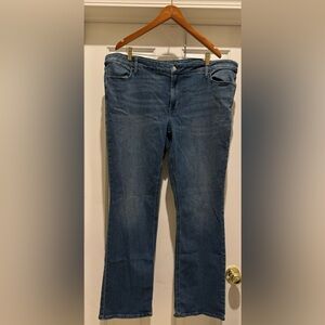 Old Navy mid rise WOW boot cut jeans size 22 long
